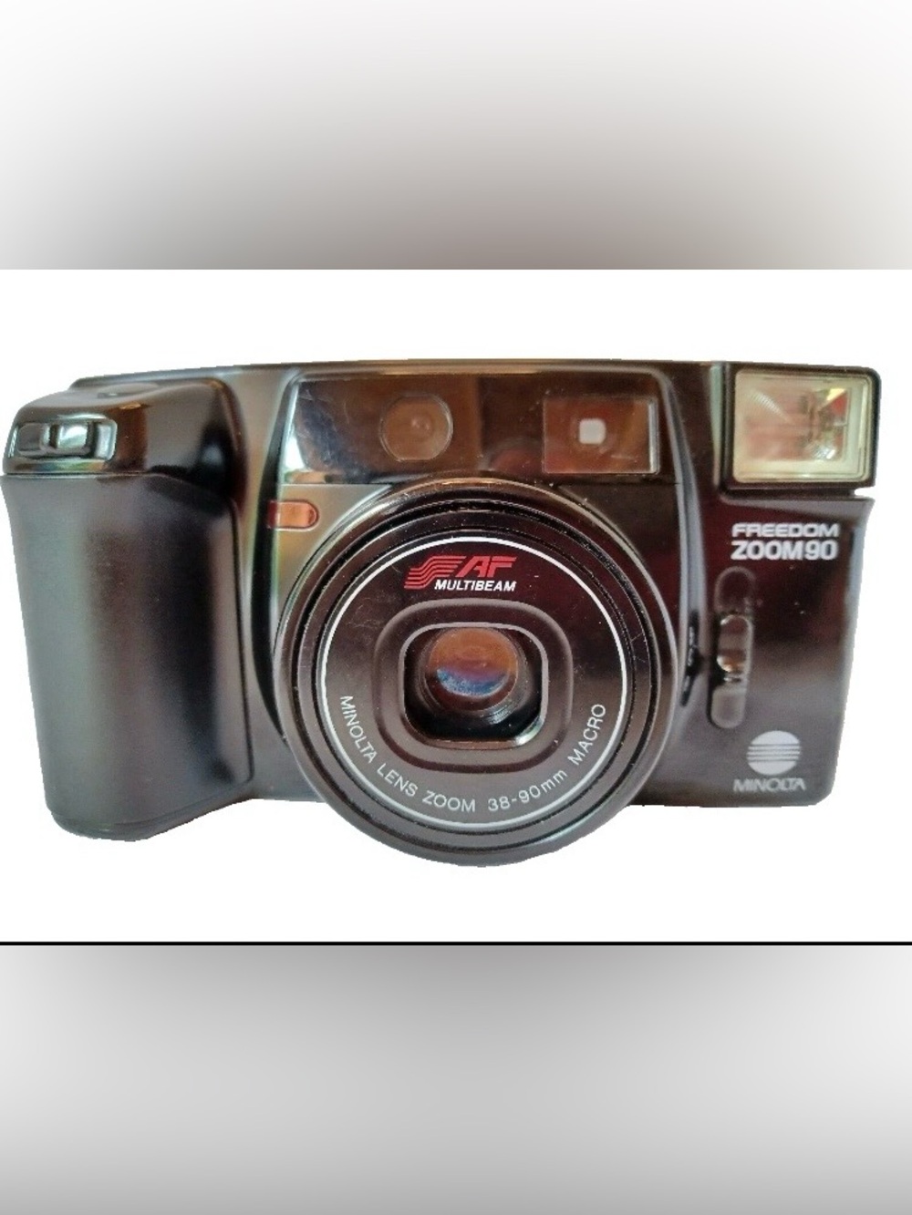 Minolta Freedom Zoom 90C Point & Shoot 35mm Film Camera 38-90mm Tested